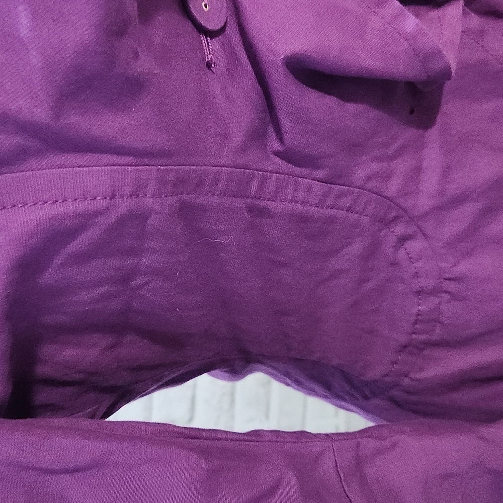 BCBGMaxAzria Purple Ruffle Front Jacket - Picture 9 of 12